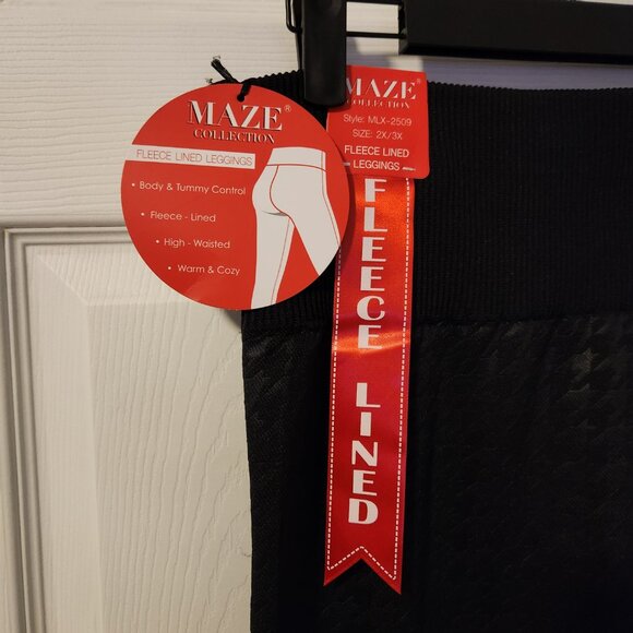 NWT Maze Collection Fleece Lined - Size 2X/3X - Picture 4 of 4